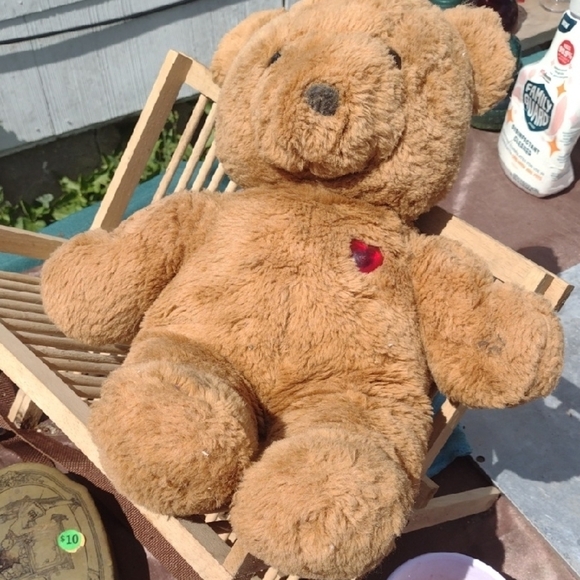 Adorable Brown Teddy Bear Plush Toy - Picture 1 of 2